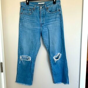 Levi’s Wedgie Straight Cropped Women’s Jeans